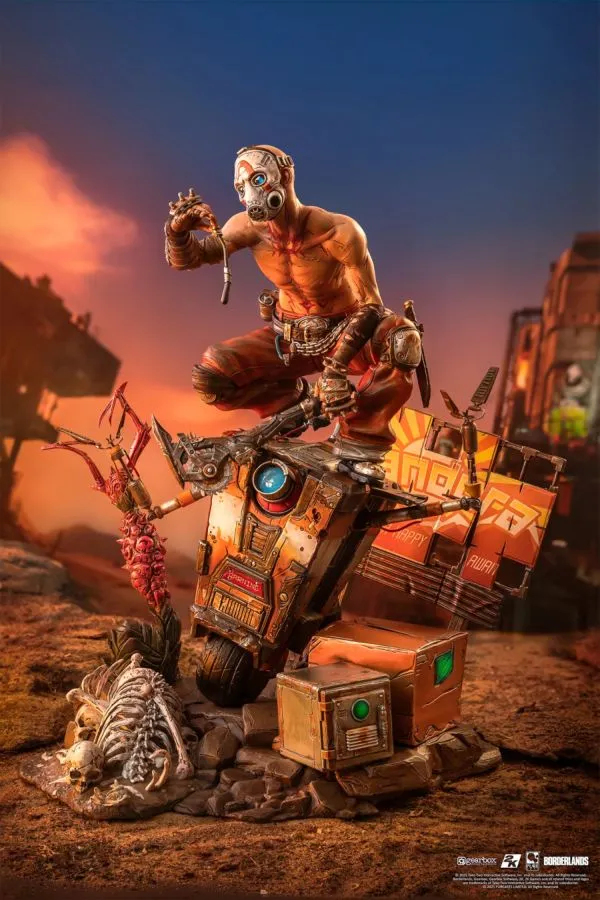 Borderlands 3 - Psycho & Claptrap 1:6 Diorama - Image 4