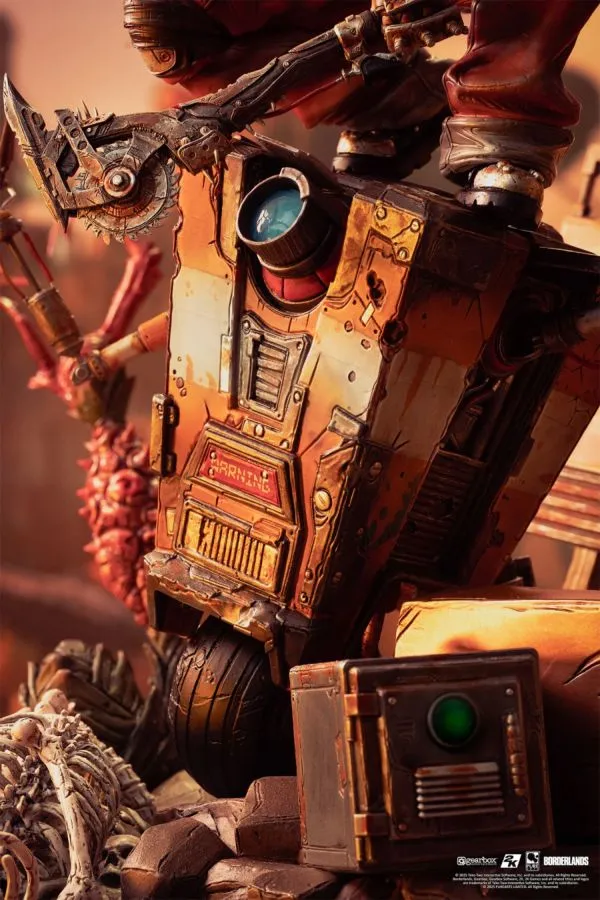Borderlands 3 - Psycho & Claptrap 1:6 Diorama - Image 5