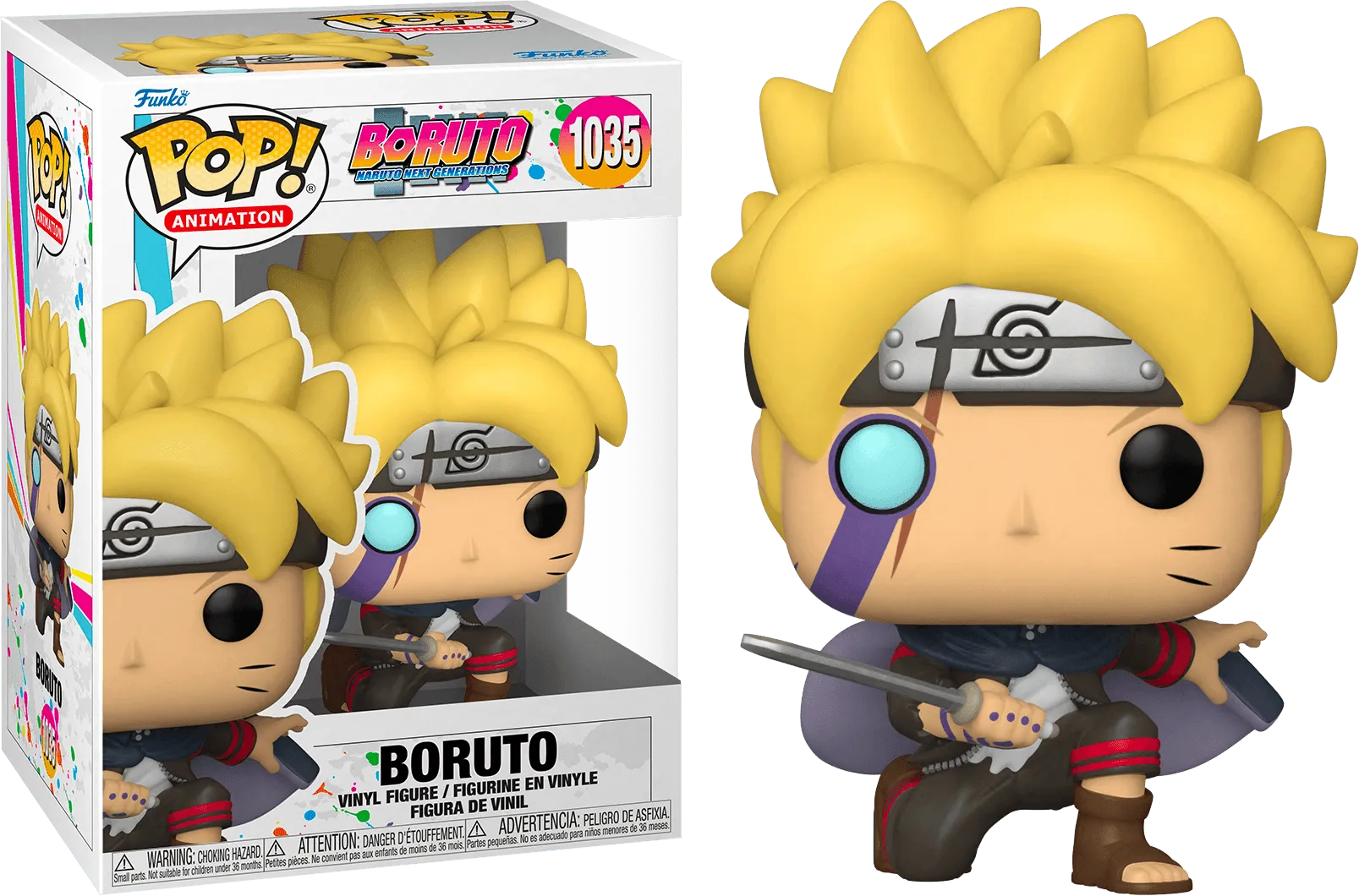 Boruto: Naruto Next Generations - Boruto with Marks Pop! Vinyl