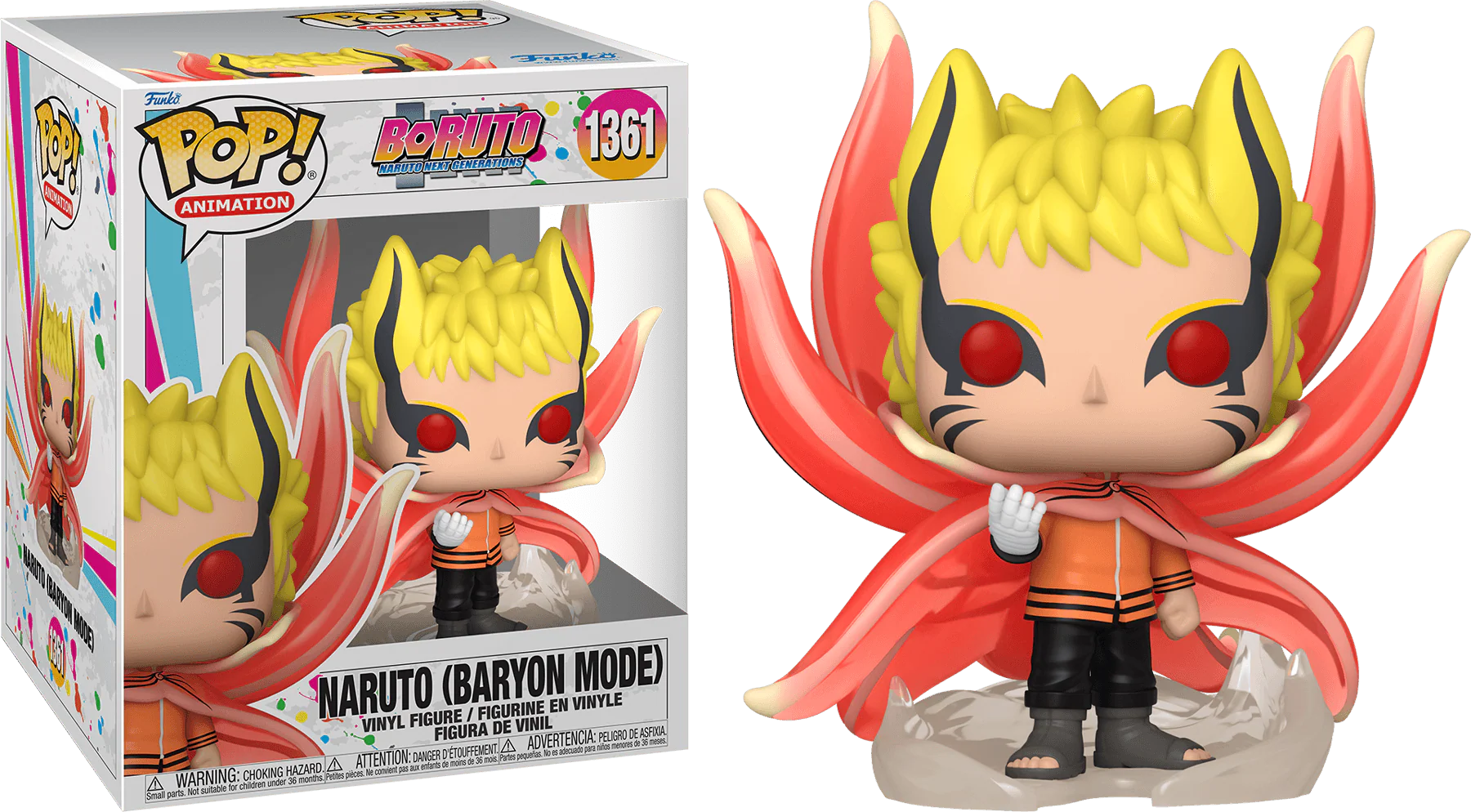 Boruto: Naruto Next Generations - Naruto (Baryon Mode) 6" Pop! Vinyl