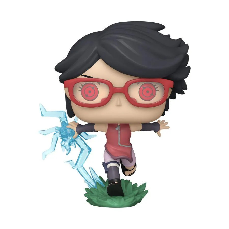 Boruto: Naruto Next Generations - Sarada with Sharingan Glow US Exclusive Pop! Vinyl [RS] - Image 4