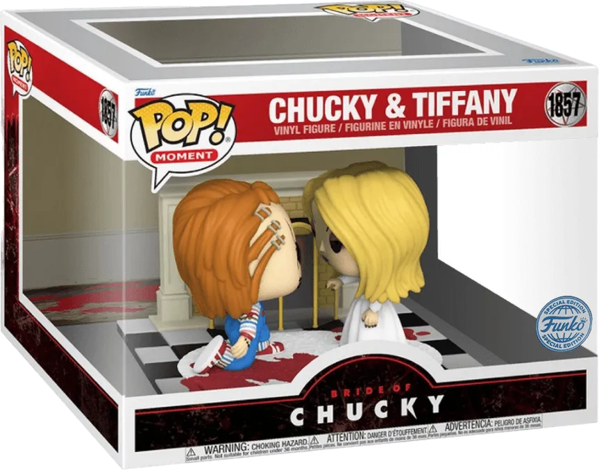 Bride of Chucky - Chucky & Tiffany US Exclusive Pop! Moment [RS] - Image 3