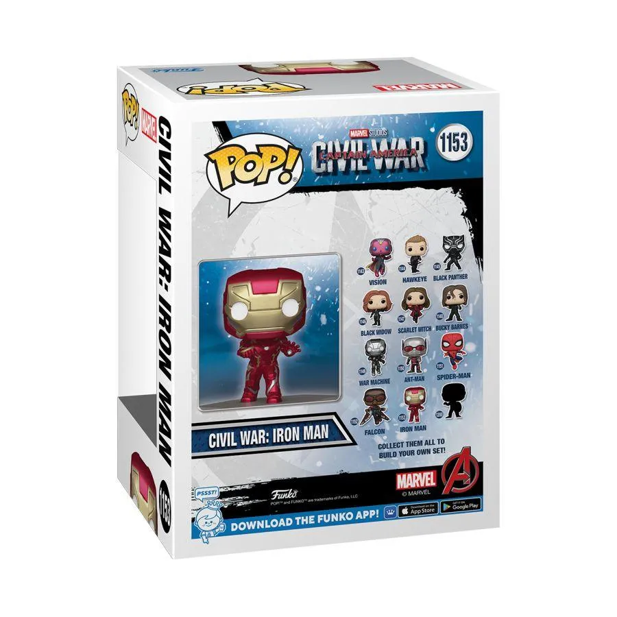 Captain America 3: Civil War - Iron Man US Exclusive Build-A-Scene Pop! Vinyl [RS] - Image 4