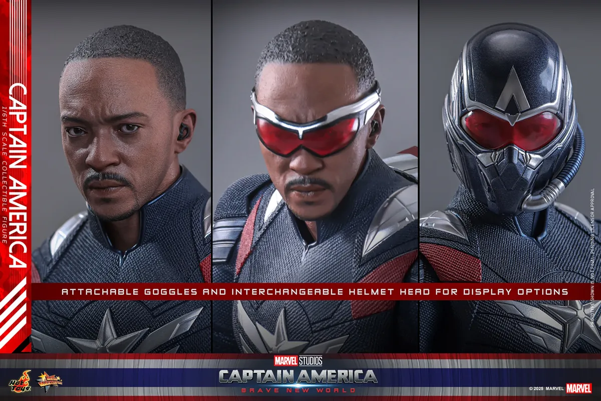Captain America: Brave New World - Captain America 1:6 Scale Collectable Action Figure - Image 8