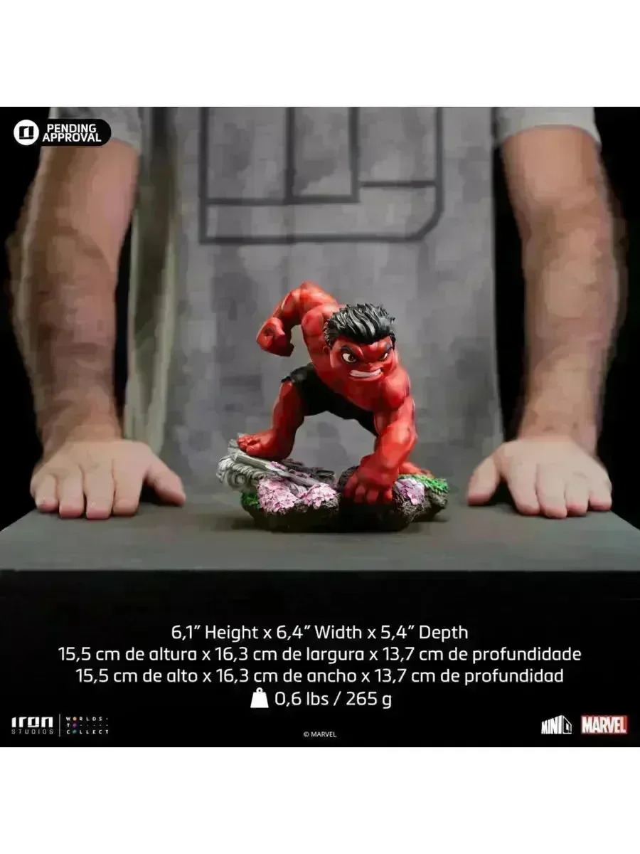 Captain America: Brave New World - Red Hulk MiniCO Vinyl - Image 8