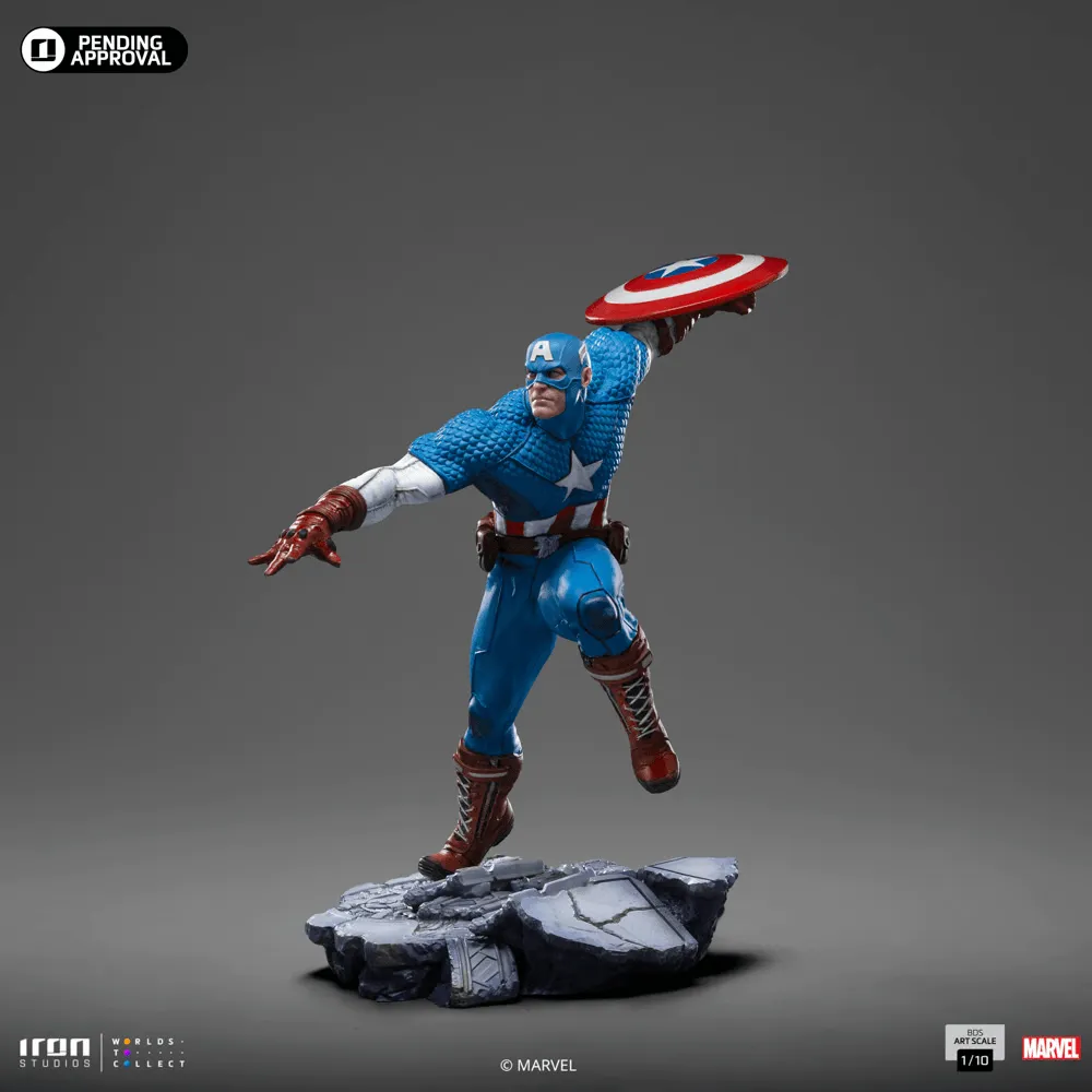 Captain America - Captain America 1:10 Scale Statue - Image 8