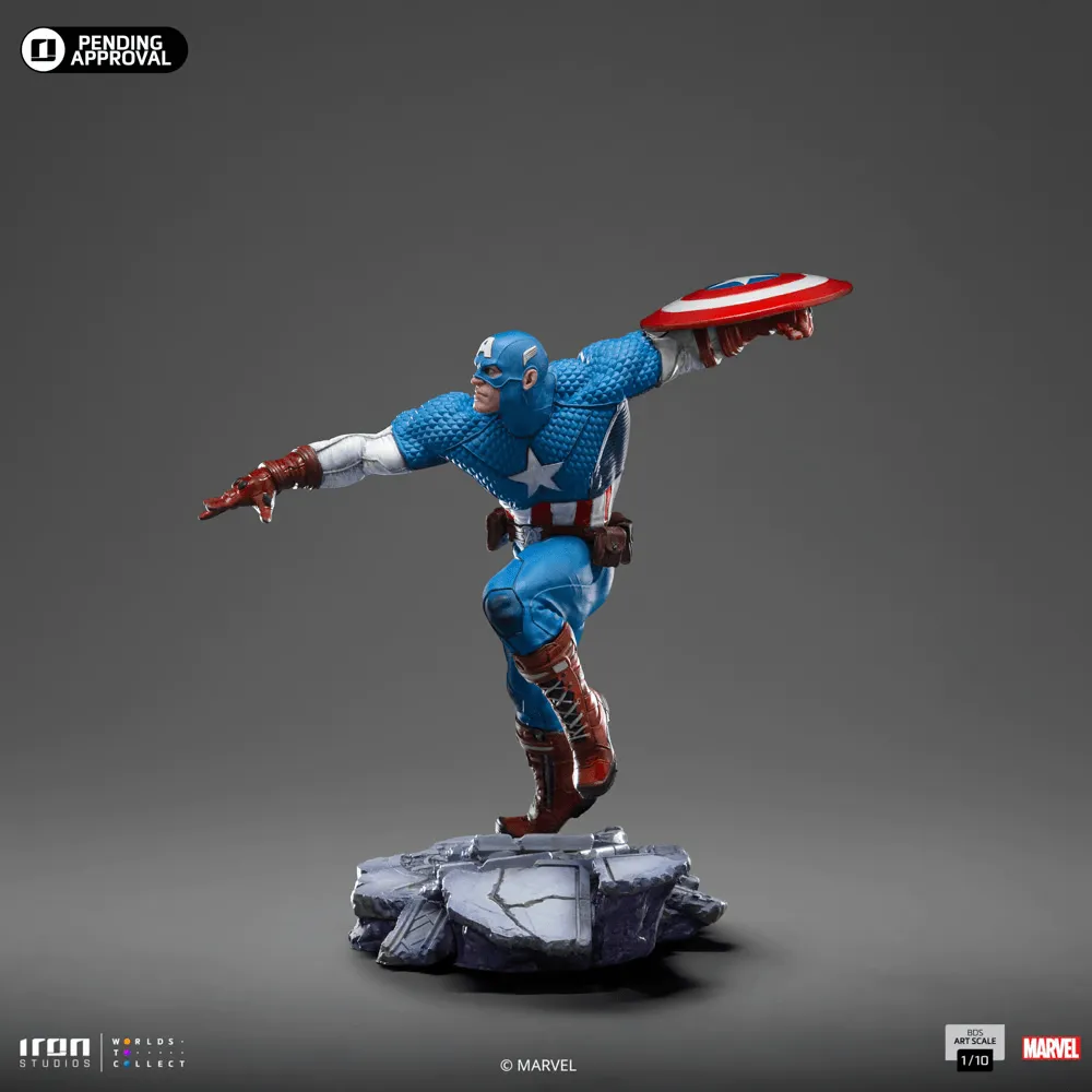 Captain America - Captain America 1:10 Scale Statue - Image 9