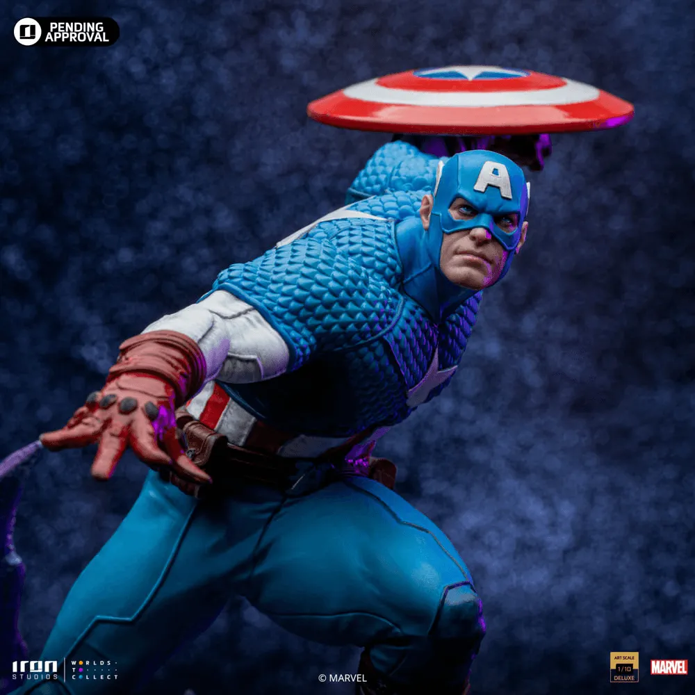 Captain America - Captain America Deluxe 1:10 Scale Statue - Image 16