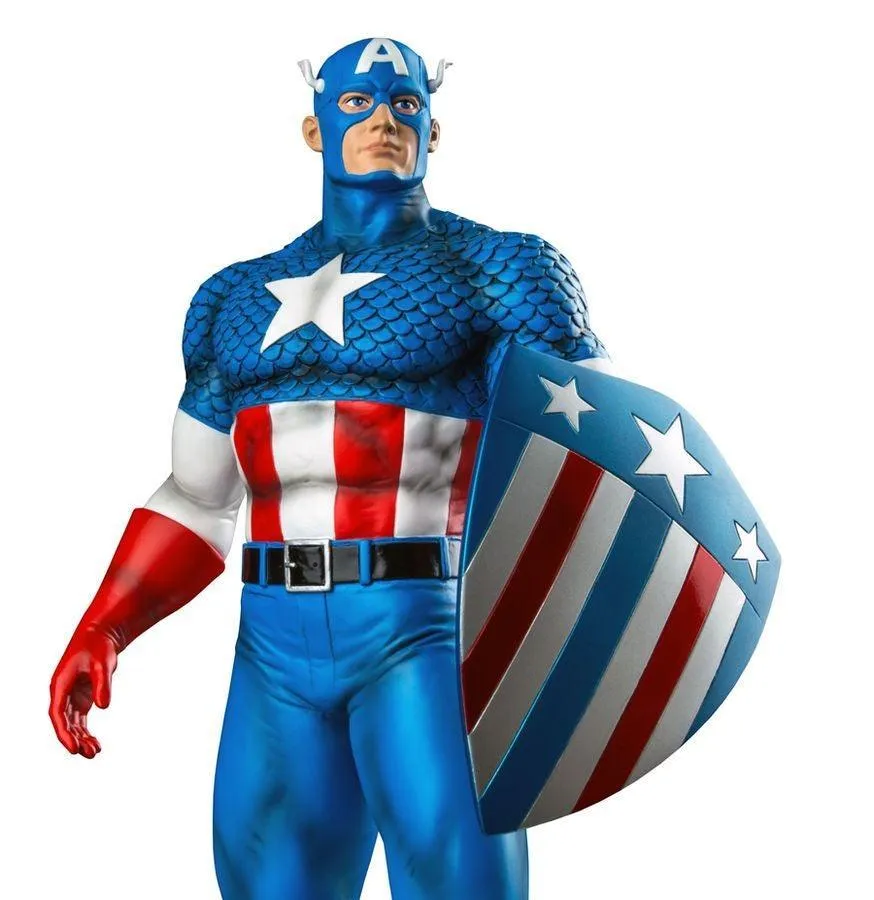 Captain America - Captain America with Interchangeable Shield Limited Edition 1:6 Scale Statue - Image 7
