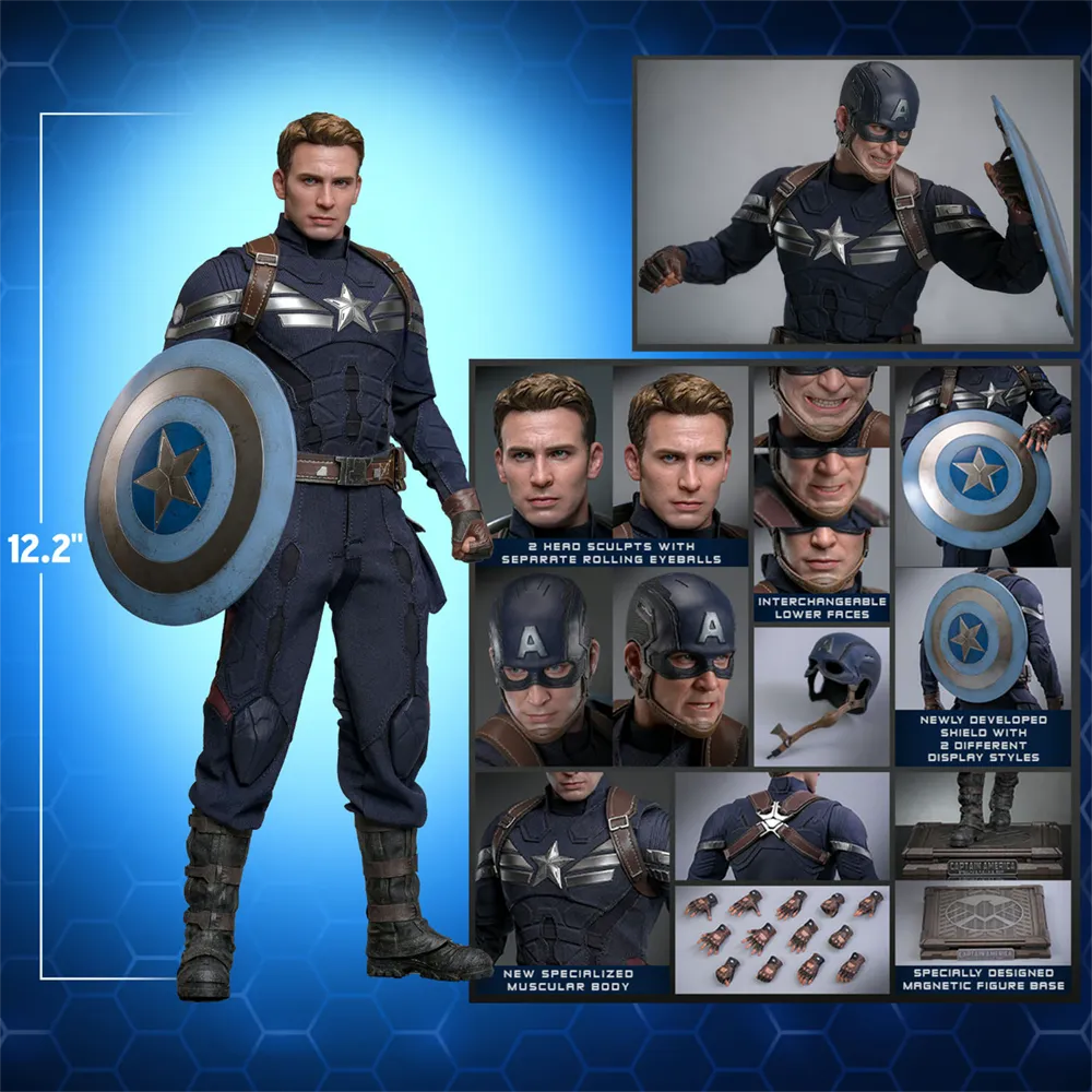Captain America: Winter Soldier - Stealth S.T.R.I.K.E. Suit 2.0 1:6 Scale Collectable Figure - Image 21