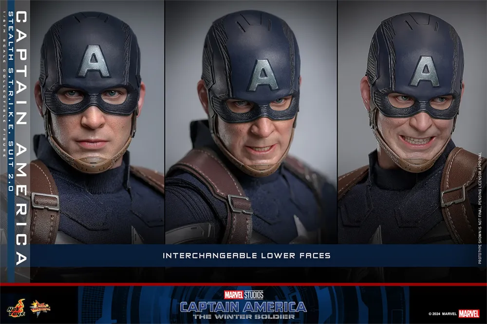 Captain America: Winter Soldier - Stealth S.T.R.I.K.E. Suit 2.0 1:6 Scale Collectable Figure - Image 22