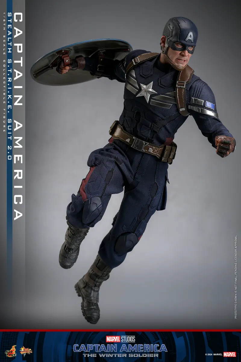 Captain America: Winter Soldier - Stealth S.T.R.I.K.E. Suit 2.0 1:6 Scale Collectable Figure - Image 3