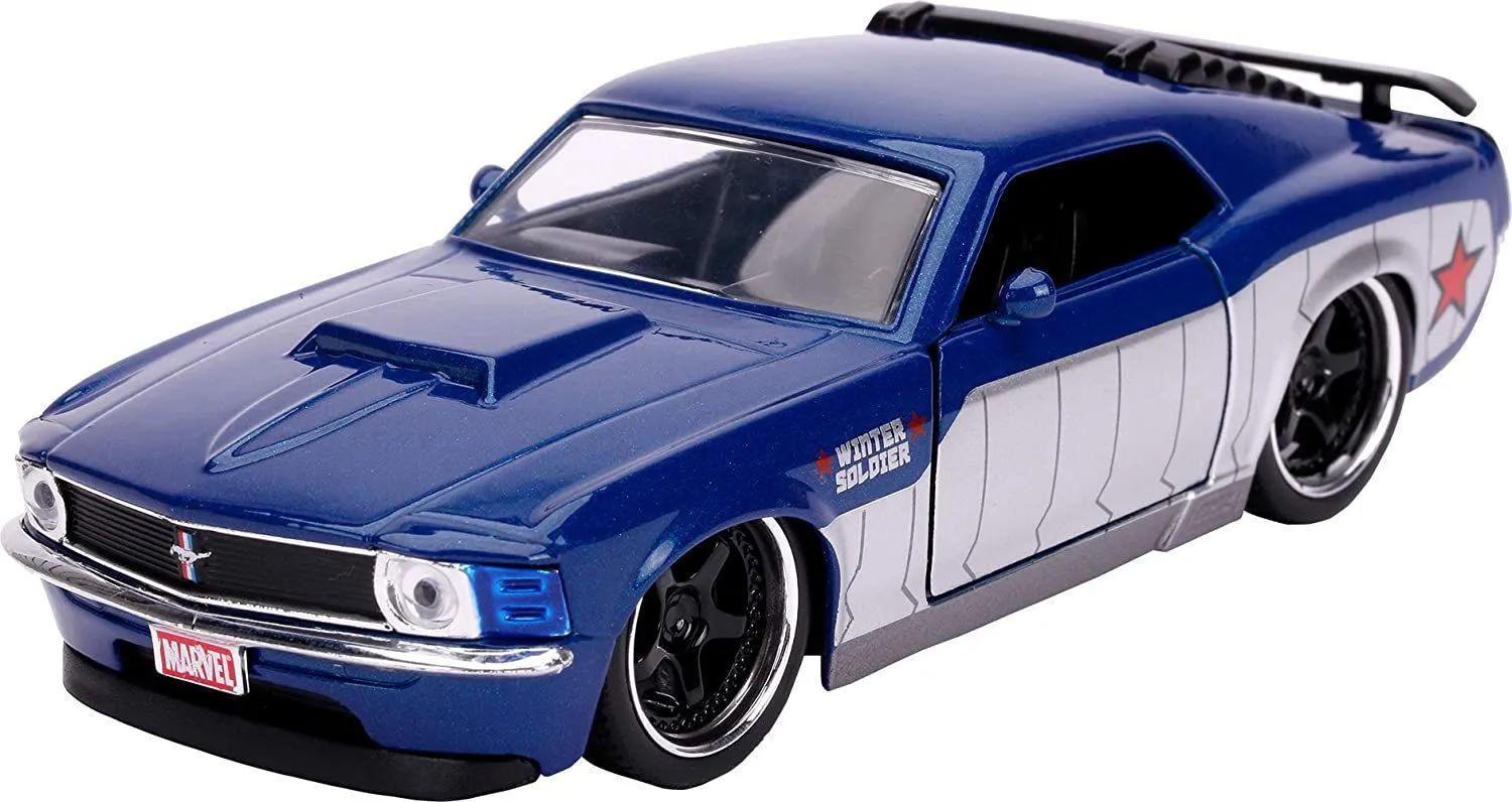 Marvel Comics - Winter Soldier 1970 Ford Mustang 1:32 Scale Hollywood Ride - Image 3