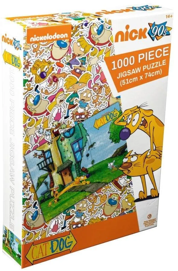 Catdog - Yard 1000 piece Jigsaw Puzzle