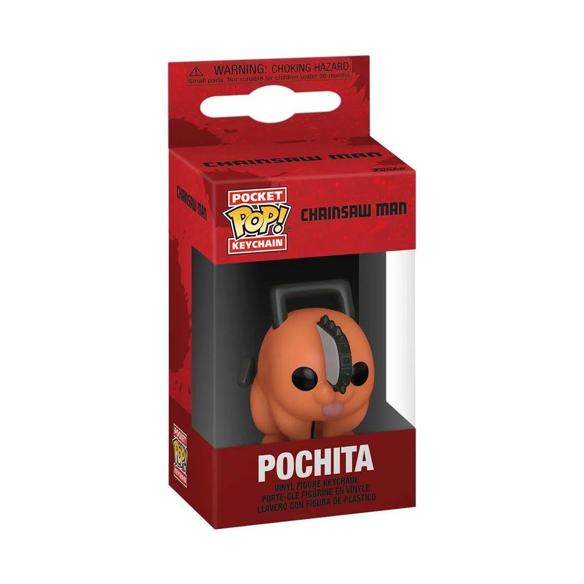 Chainsaw Man - Pochita Pop! Keychain - Image 3