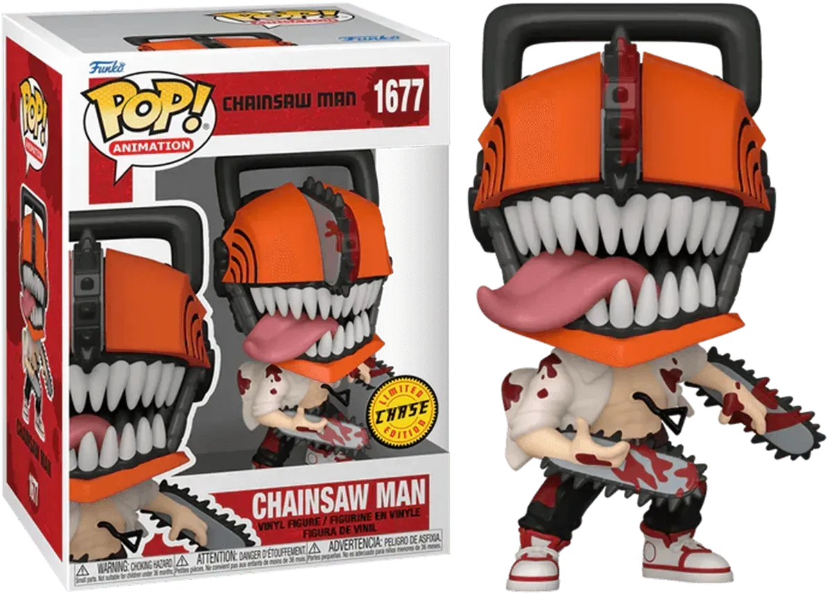 Chainsaw Man - Chainsaw Man (with chase) Pop! Vinyl - Image 4