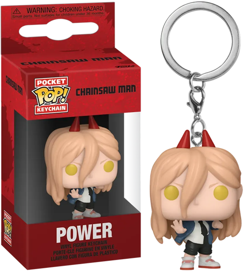 Chainsaw Man - Power Pop! Keychain
