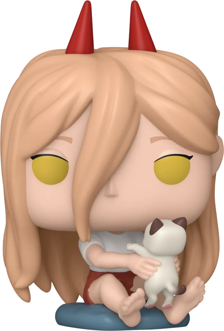 Chainsaw Man - Power with Meowy (with chase) US Exclusive Pop! Vinyl [RS] - Image 4