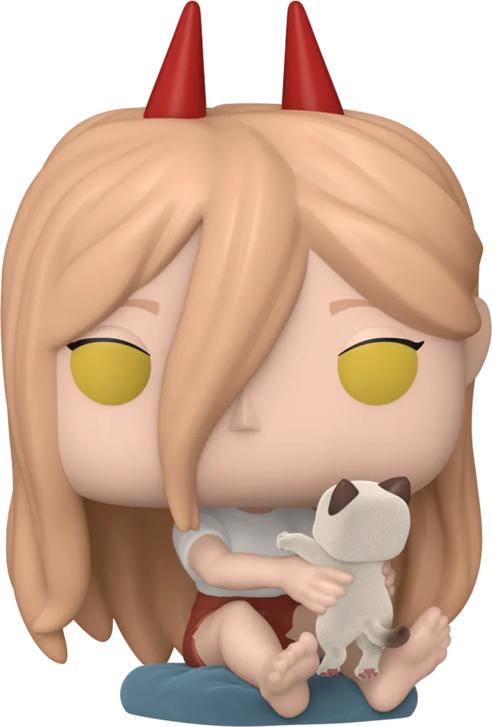 Chainsaw Man - Power with Meowy (with chase) US Exclusive Pop! Vinyl [RS] - Image 6
