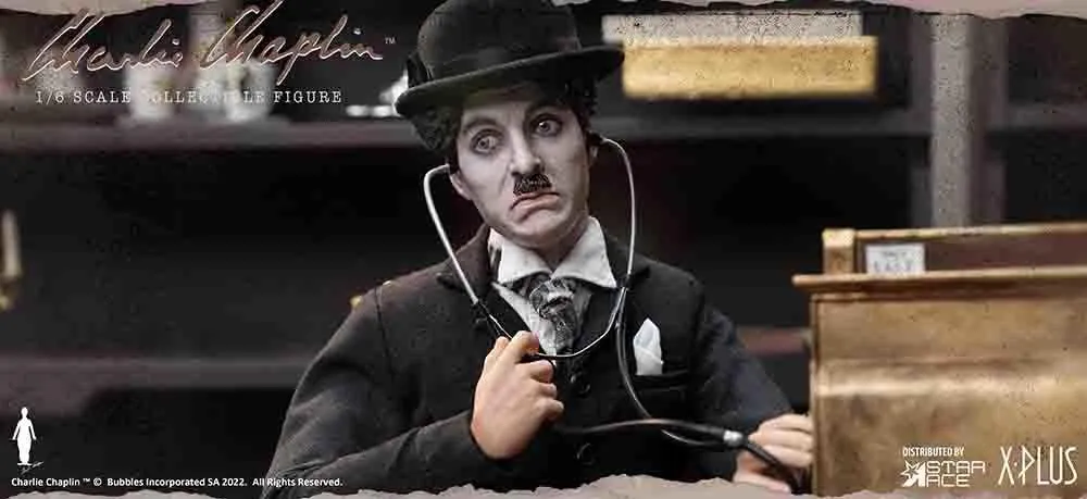 Charlie Chaplin - Charlie Chaplin 1:6 Scale Action Figure Set - Image 2