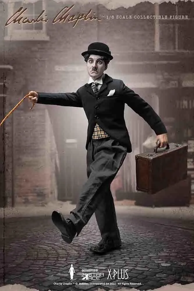 Charlie Chaplin - Charlie Chaplin 1:6 Scale Action Figure Set - Image 5