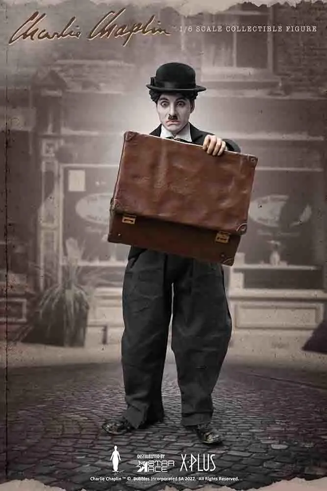 Charlie Chaplin - Charlie Chaplin 1:6 Scale Action Figure Set - Image 8