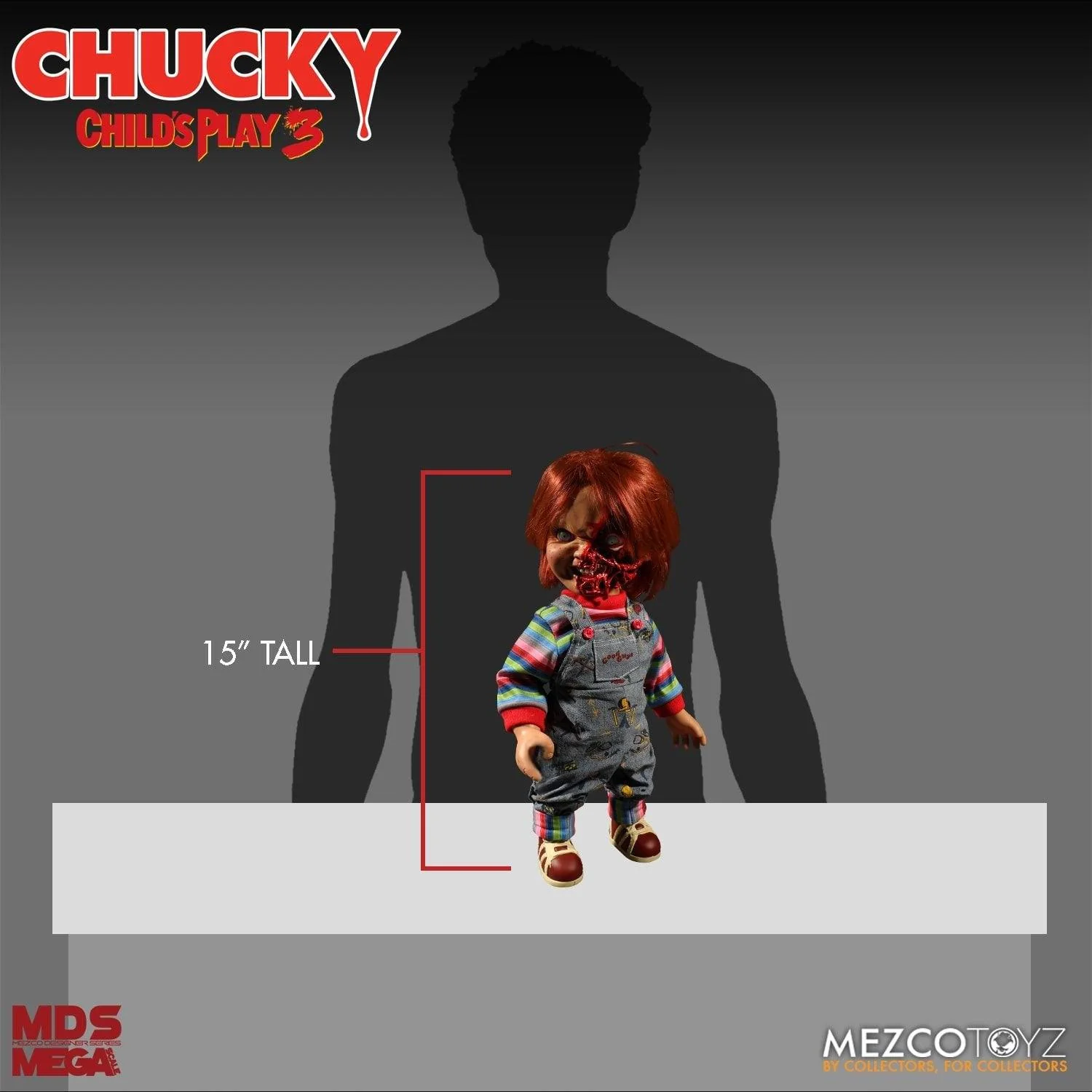 Child's Play 3 - Chucky Pizza Face 15" Talking Action Figure - Image 9