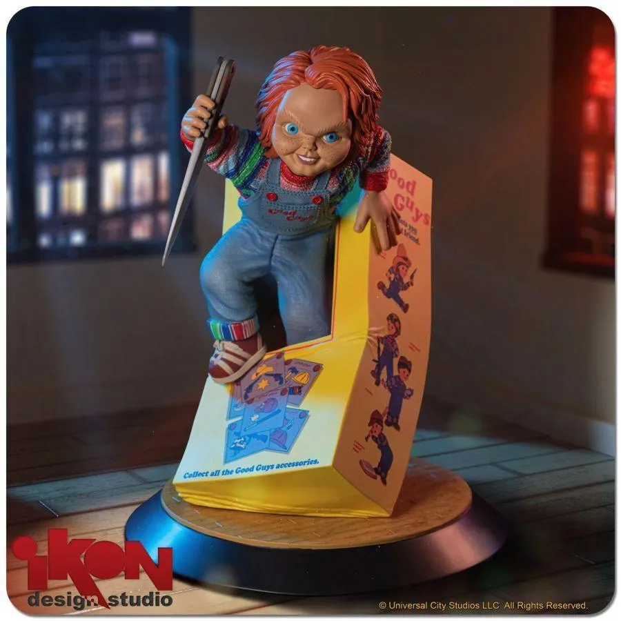 Child's Play - Chucky Breaking Free From Box PVC Statue - Image 3