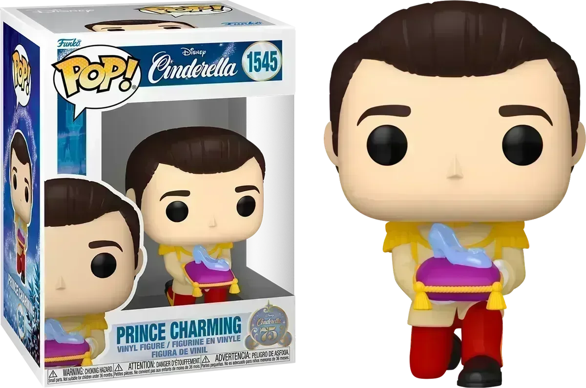 Cinderella (1950): 75th Anniversary - Prince Charming Pop! Vinyl