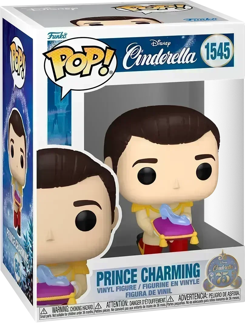 Cinderella (1950): 75th Anniversary - Prince Charming Pop! Vinyl - Image 3
