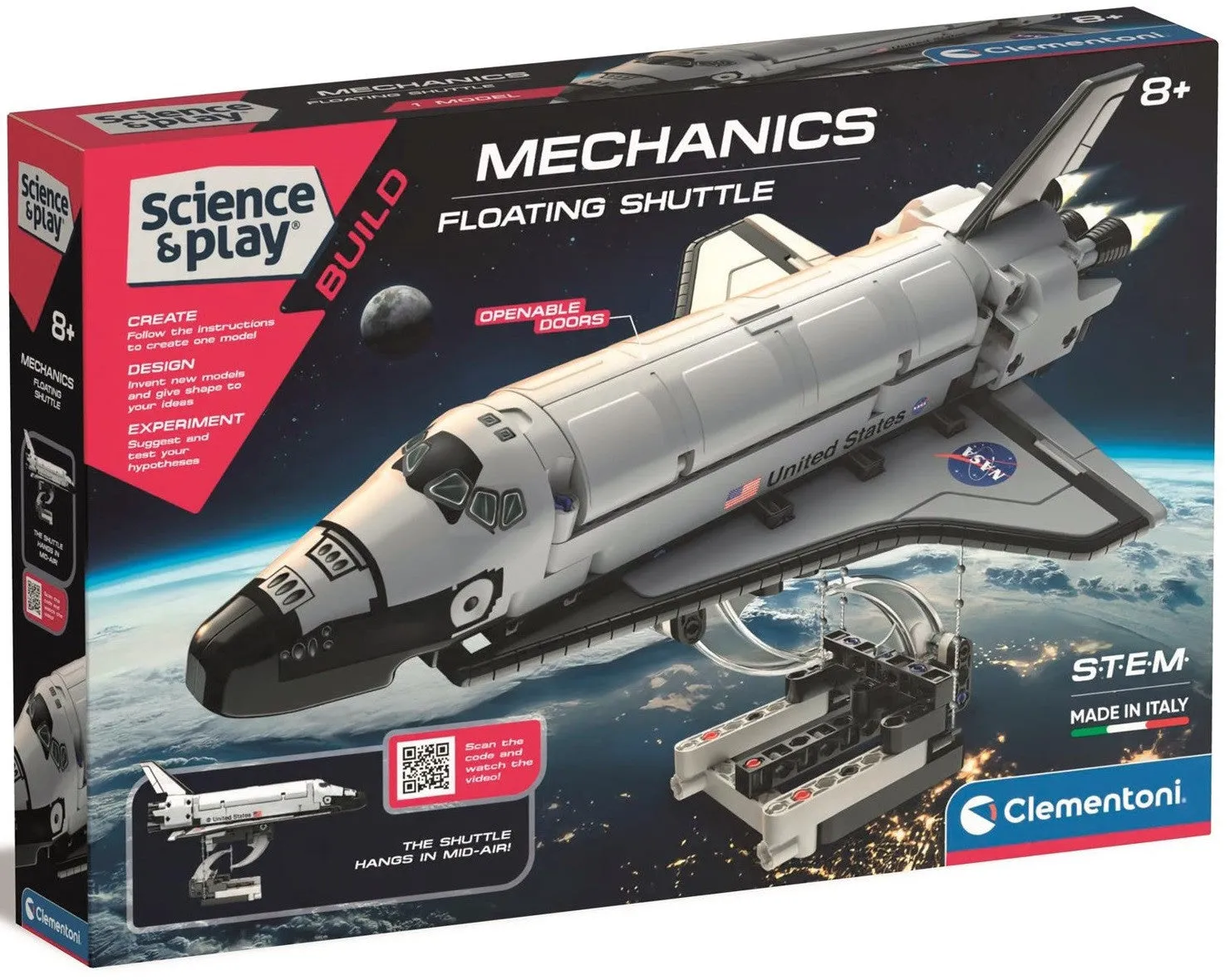 Clementoni Science and Play Mechanics NASA Floating Shuttle - Image 2