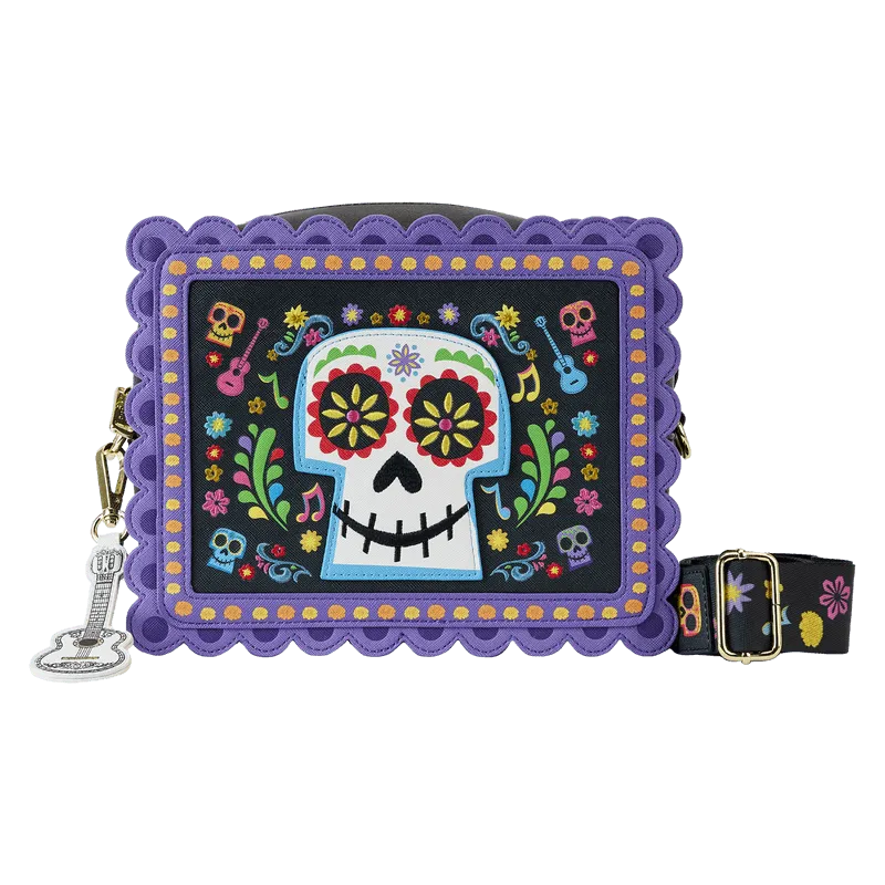 Coco - Miguel Calavera Floral Skull Crossbody Bag
