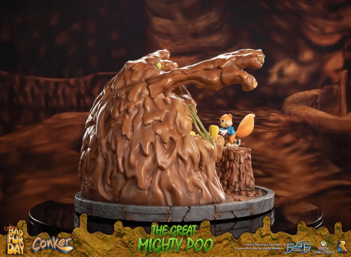 Conker's Bad Fur Day - The Great Mighty Poo Statue - Image 7