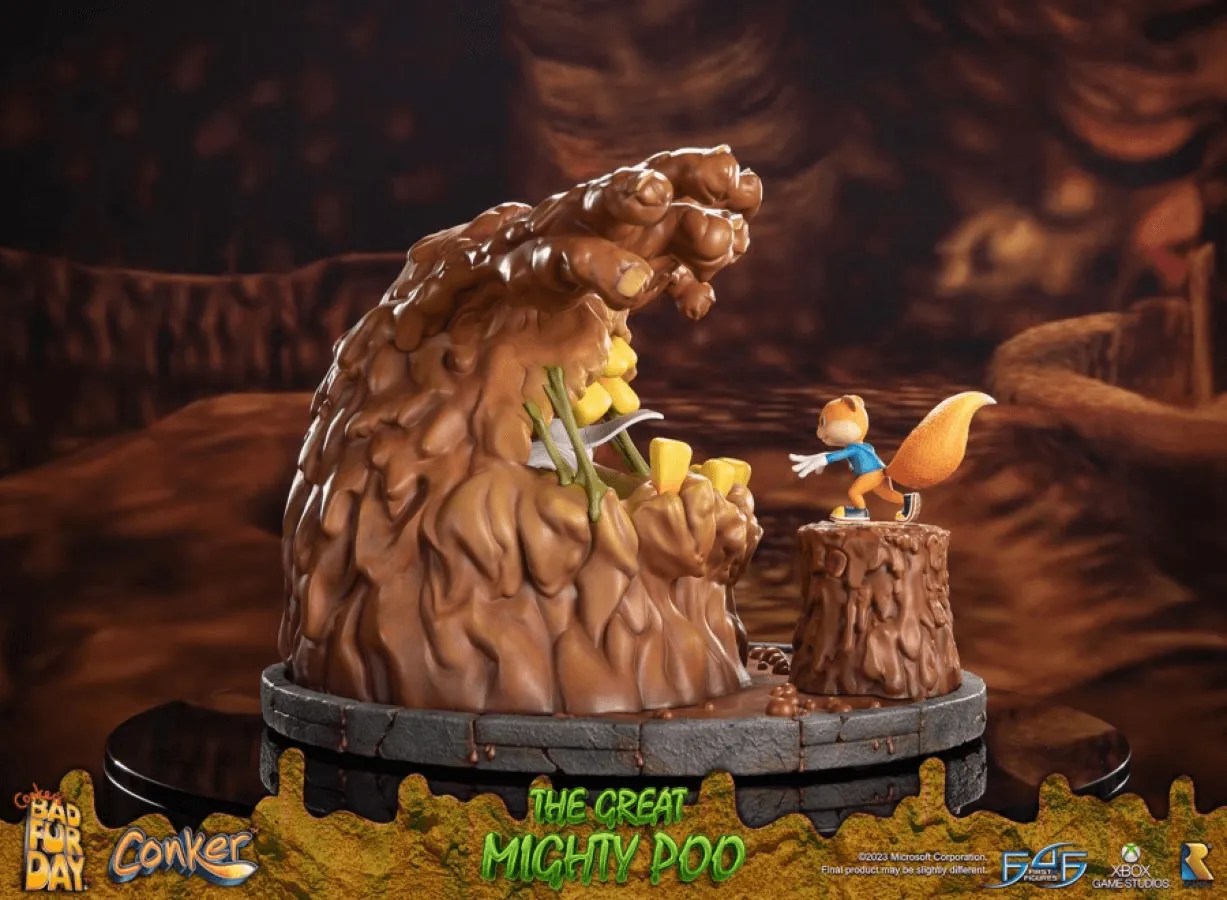 Conker's Bad Fur Day - The Great Mighty Poo Statue - Image 8