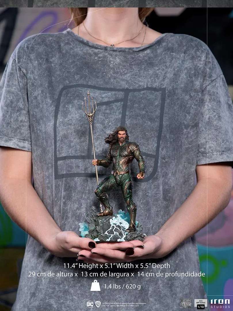 Zack Snyder's Justice League (2021) - Aquaman 1:10 Scale Statue - Image 7