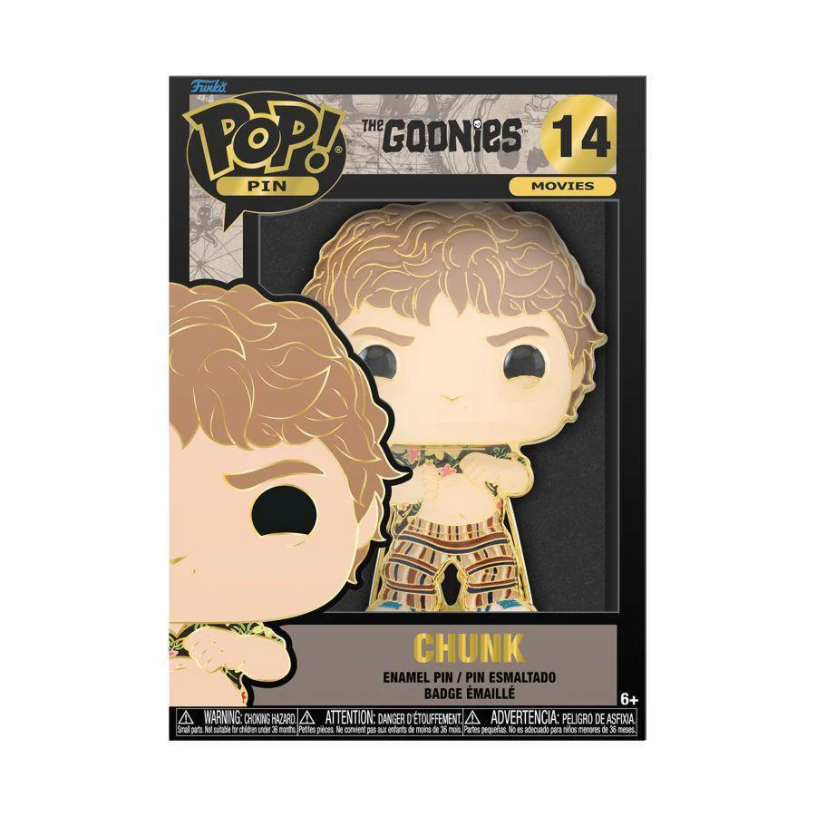 Goonies - Chunk 4" Pop! Enamel Pin - Image 3