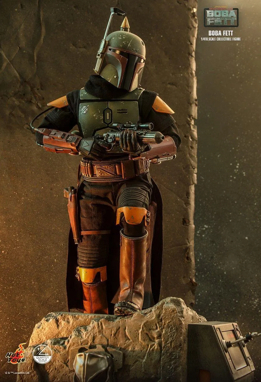 Star Wars: Book of Boba Fett - Boba Fett Deluxe 1:4 Scale Collectable Action Figure - Image 3