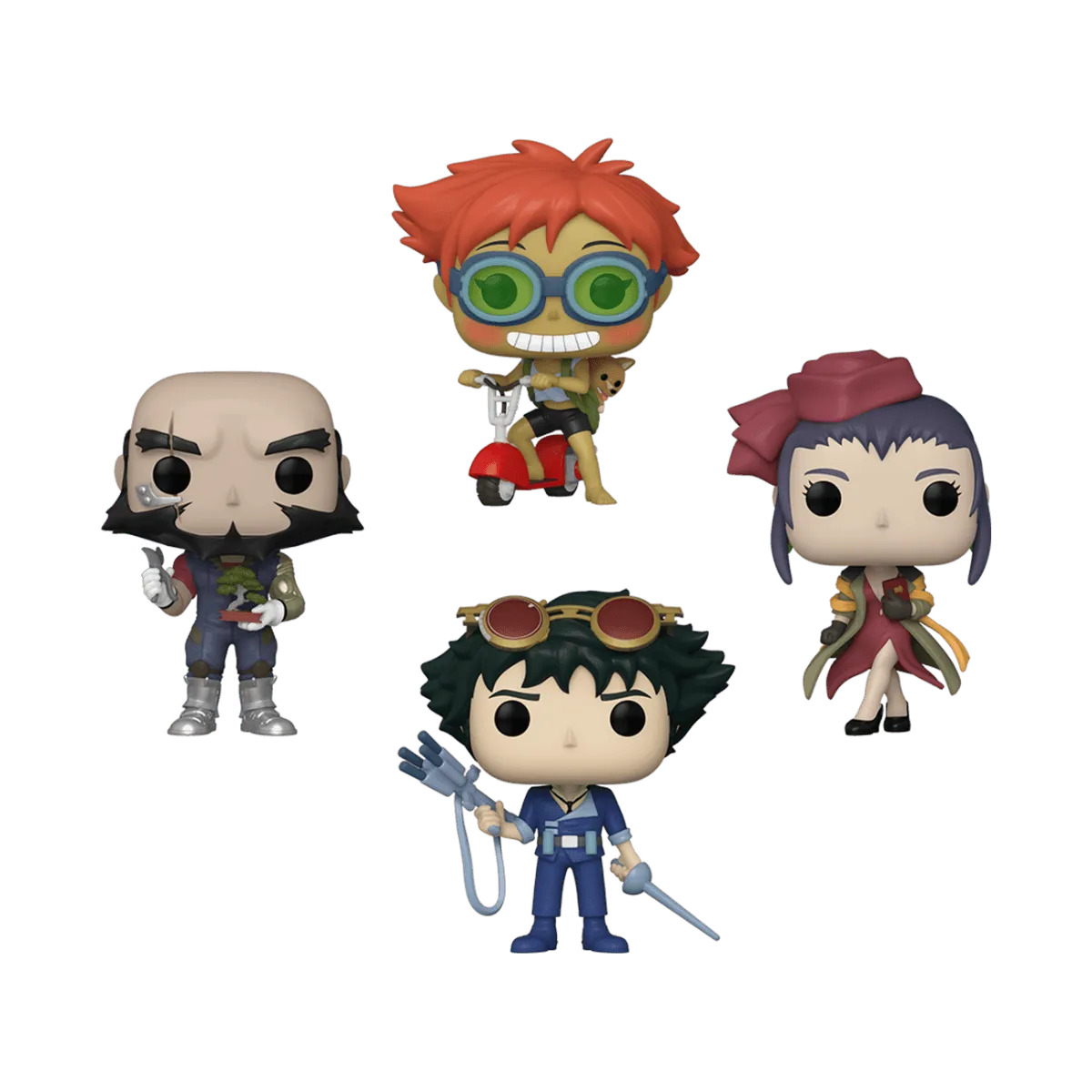 Cowboy Bebop - Bebop US Exclusive Pop! 4-Pack [RS] - Image 2