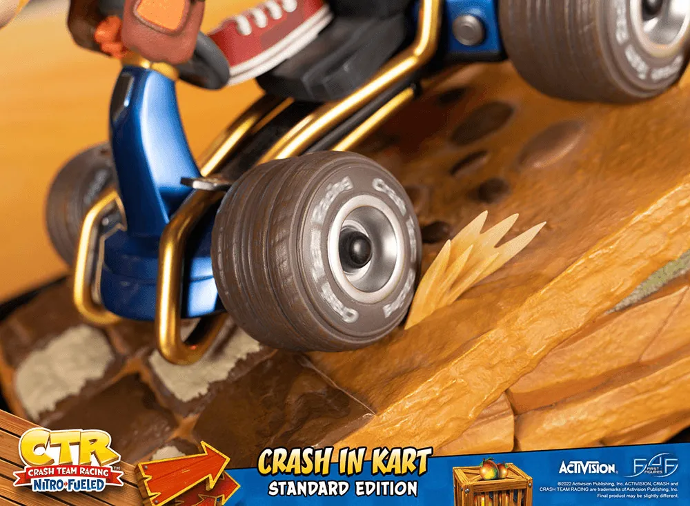 Crash Team Racing: Nitro Fueled - Crash in Kart (Standard Edition) Statue - Image 12