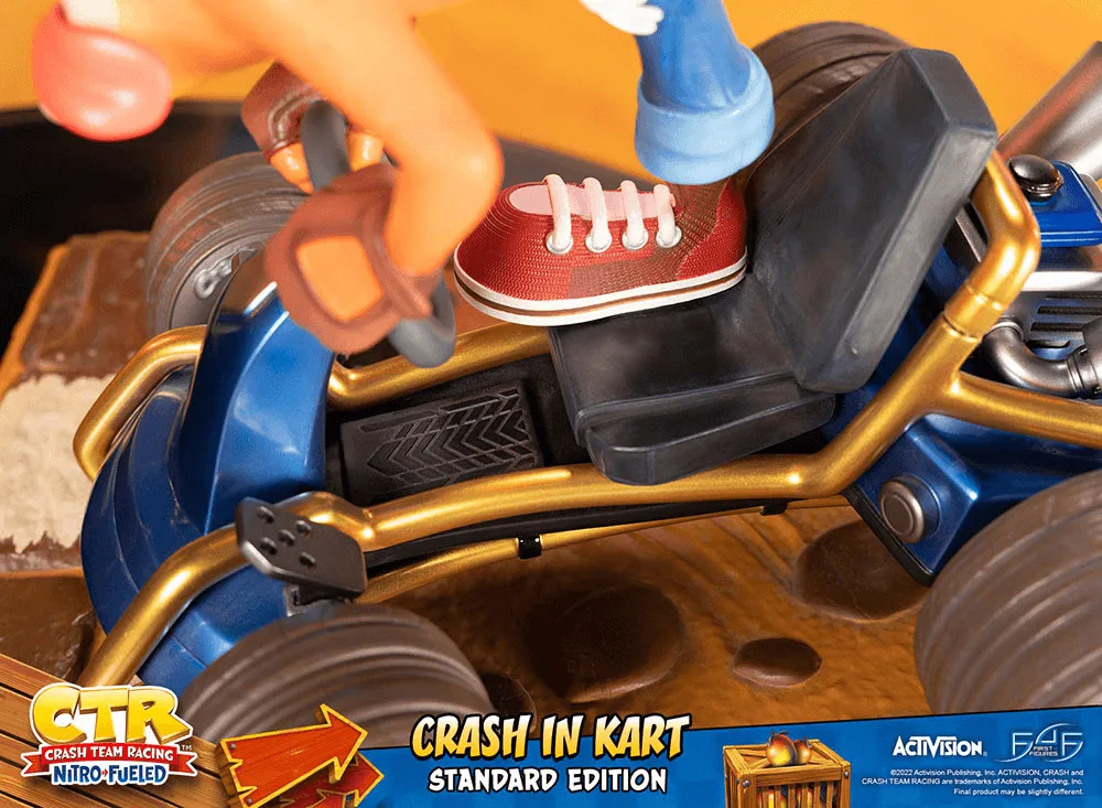Crash Team Racing: Nitro Fueled - Crash in Kart (Standard Edition) Statue - Image 19