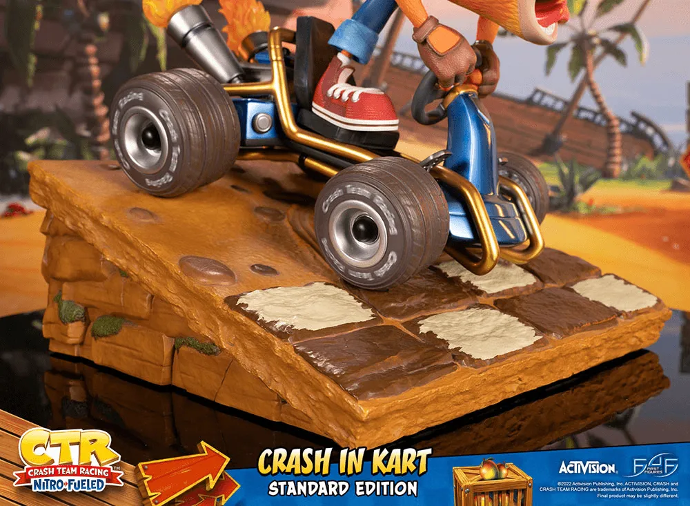 Crash Team Racing: Nitro Fueled - Crash in Kart (Standard Edition) Statue - Image 26