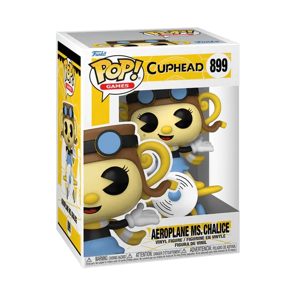 Cuphead - Aeroplane Ms. Chalice Pop! Vinyl - Image 3