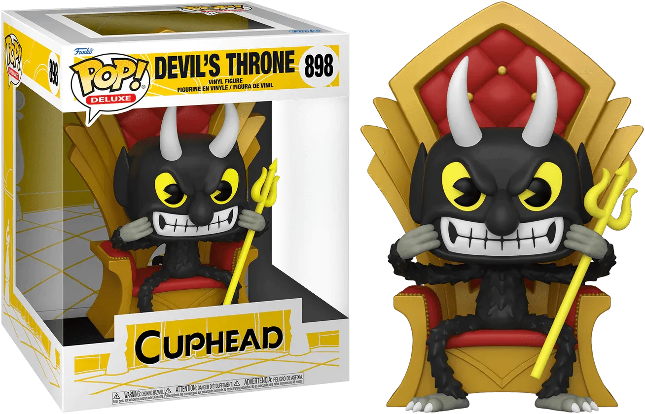 Cuphead - Devil’s Throne Deluxe Pop! Vinyl