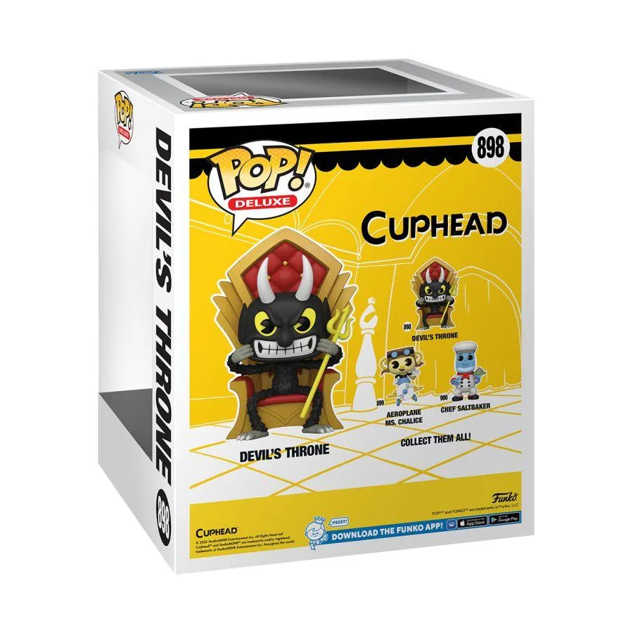 Cuphead - Devil’s Throne Deluxe Pop! Vinyl - Image 4