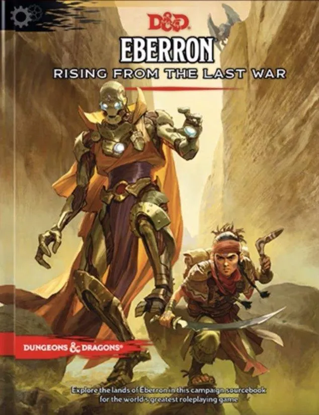 D&D Dungeons & Dragons Eberron Rising from the Last War Hardcover