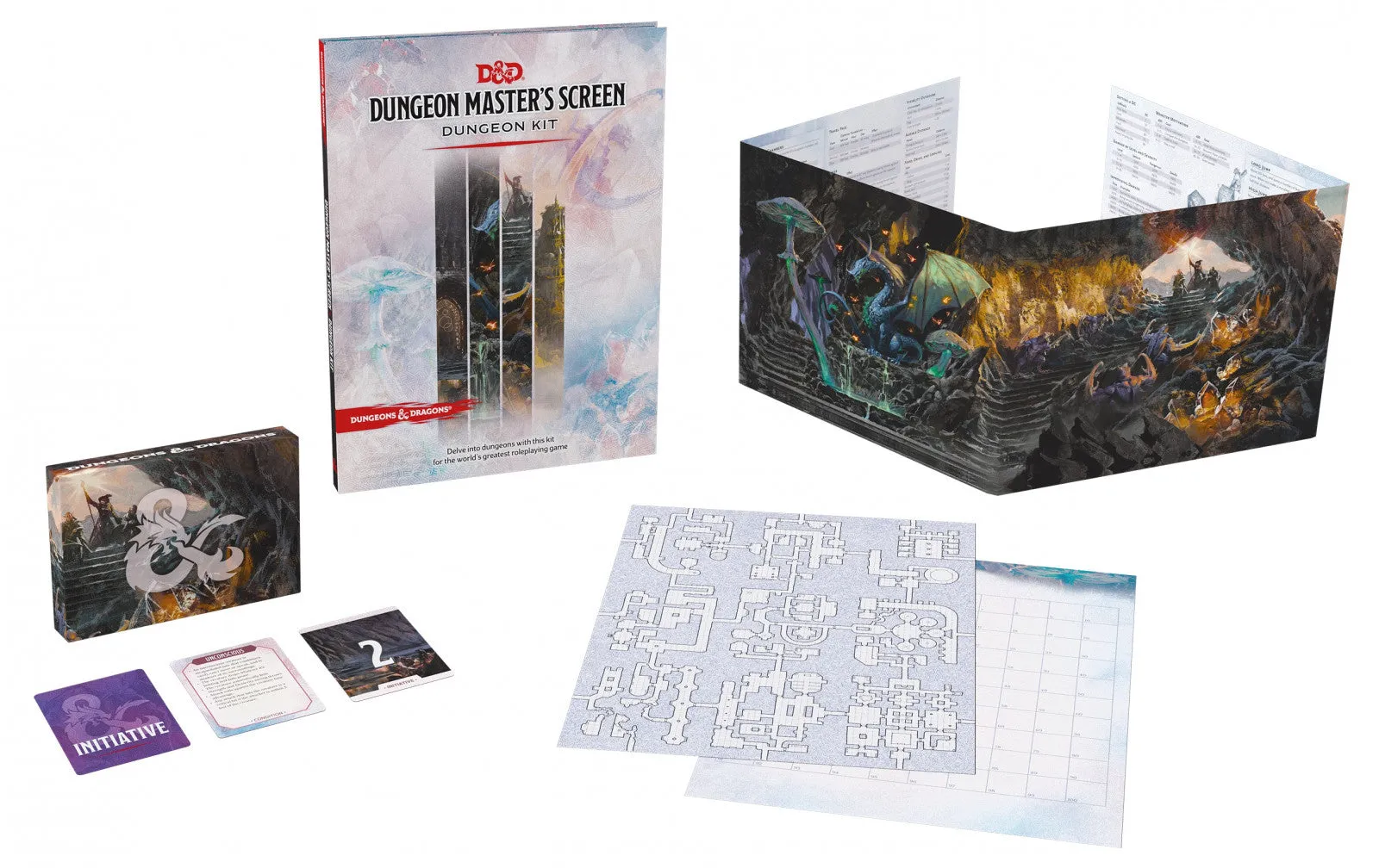 D&D Dungeons & Dragons Masters Screen Dungeon Kit - Image 7