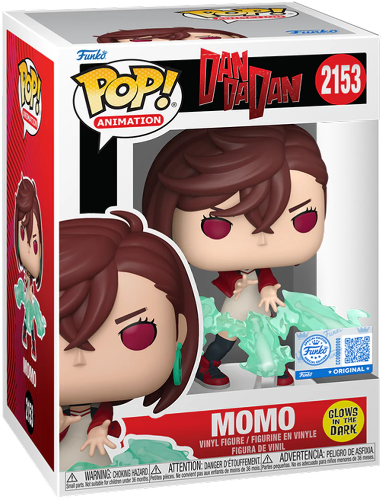 Dan Da Dan - Momo US Exclusive Glow Pop! Vinyl [RS] - Image 4