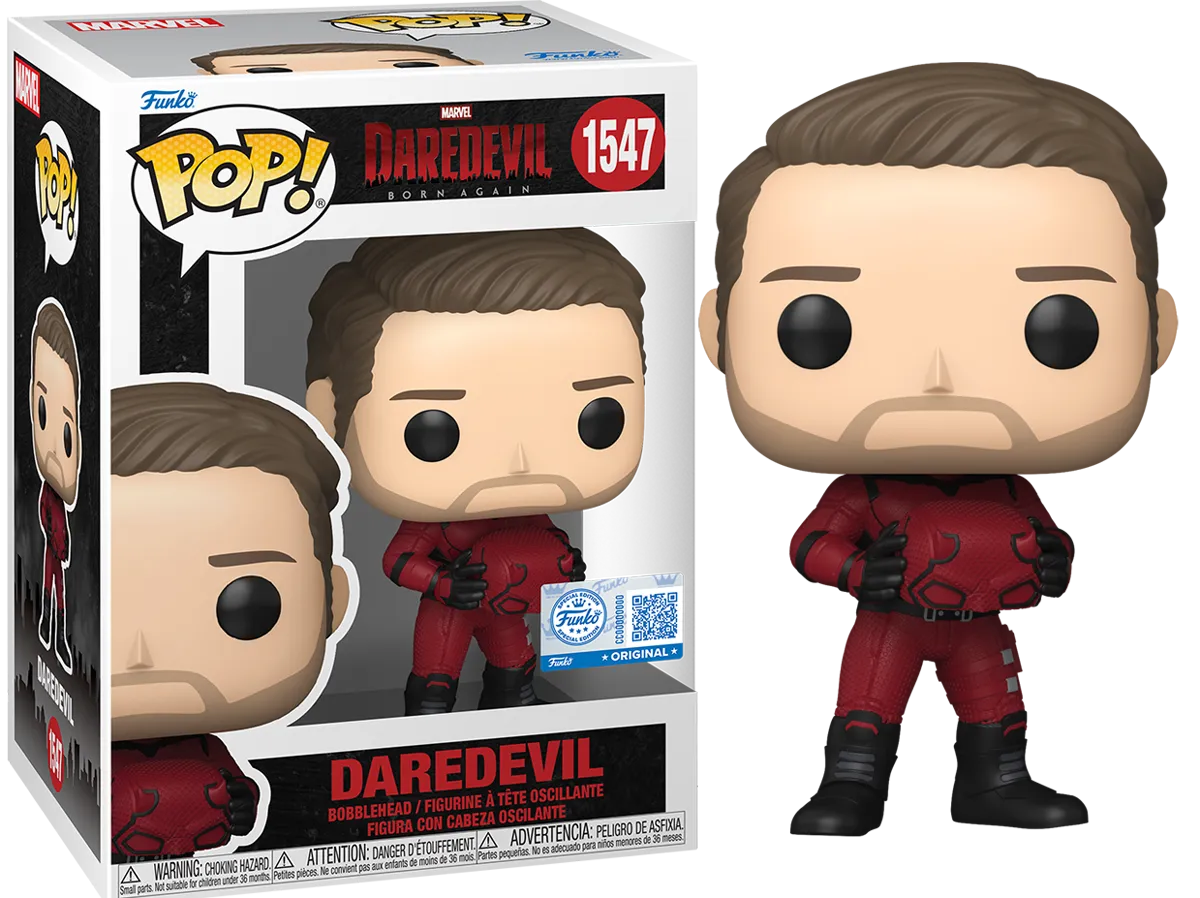 Daredevil: Born Again - Daredevil Unmasked US Exclusive Pop! Vinyl [RS]