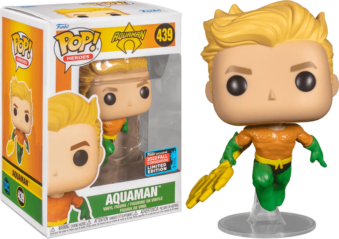 DC - Aquaman Classic Comic Pop! New York Comic Con 2022 [RS]