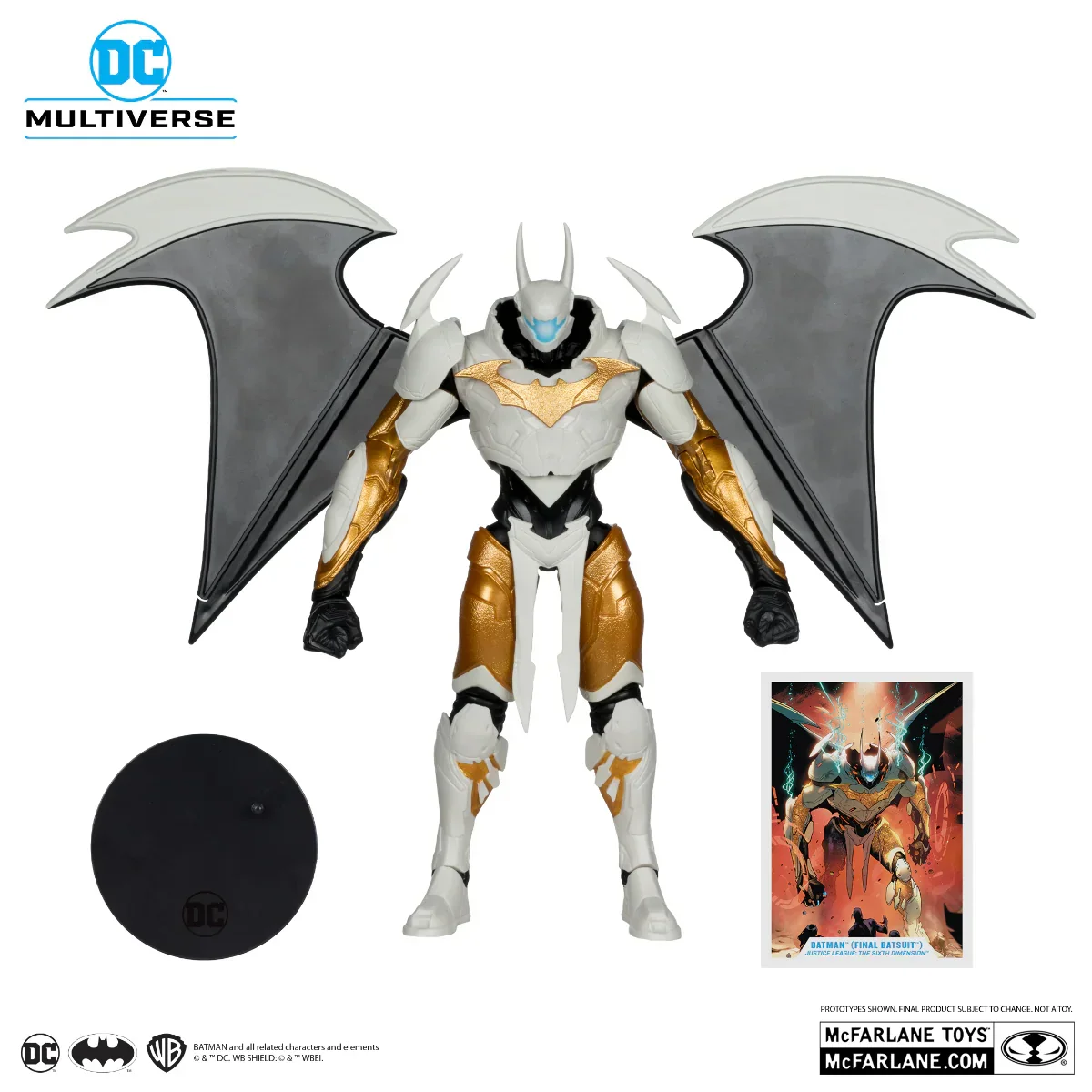 DC Comics - Batman Final Suit (Justice League: Sixth Dimension) Megafig - Image 5